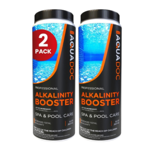 AquaDoc Spa Alkalinity Increaser for Hot Tub - 32oz (2 Pack) - Sodium Bicarbonate Granules for Water Balance and Preventing pH Bounce