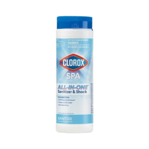 Clorox® Pool&Spa™ Spa Water All-in-One Sanitizer & Shock, Destroys Contaminants, Clears Cloudy Water, 2LB (Pack of 1)