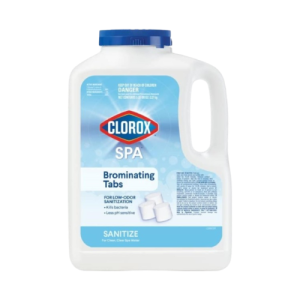Clorox® Pool&Spa™ Spa Bromine Tablets- Bromine Tablets for Spa & Hot Tub, Low-Odor Sanitization, Kills Bacteria, Restores Water Clarity, Slow-Dissolving, 5LB (Pack of 1)