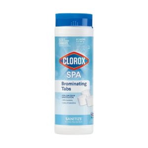 Clorox® Pool&Spa™ Spa Bromine Tablets- Bromine Tablets for Spa & Hot Tub, Low-Odor Sanitization, Kills Bacteria, Restores Water Clarity, Slow-Dissolving, 1.5LB (Pack of 1)