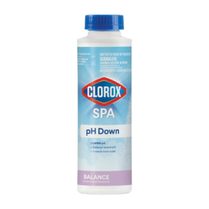 Clorox® Pool&Spa™ Spa pH Down, Lowers pH in Spa Water, Safe for All Spa Types, 22 ounce (Pack of 1)
