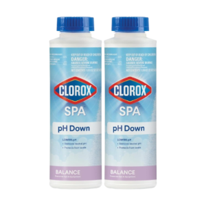Clorox® Pool&Spa™ Spa pH Down,Lowers pH in Spa Water,Safe for All-Spa Types,22 Ounce,(Pack of 2)