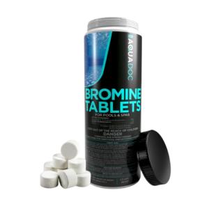 AquaDoc Bromine Tablets for Spas and Hot Tubs - 1.5 lb - 1 Inch Bromine Hot Tub Sanitizer Tablets